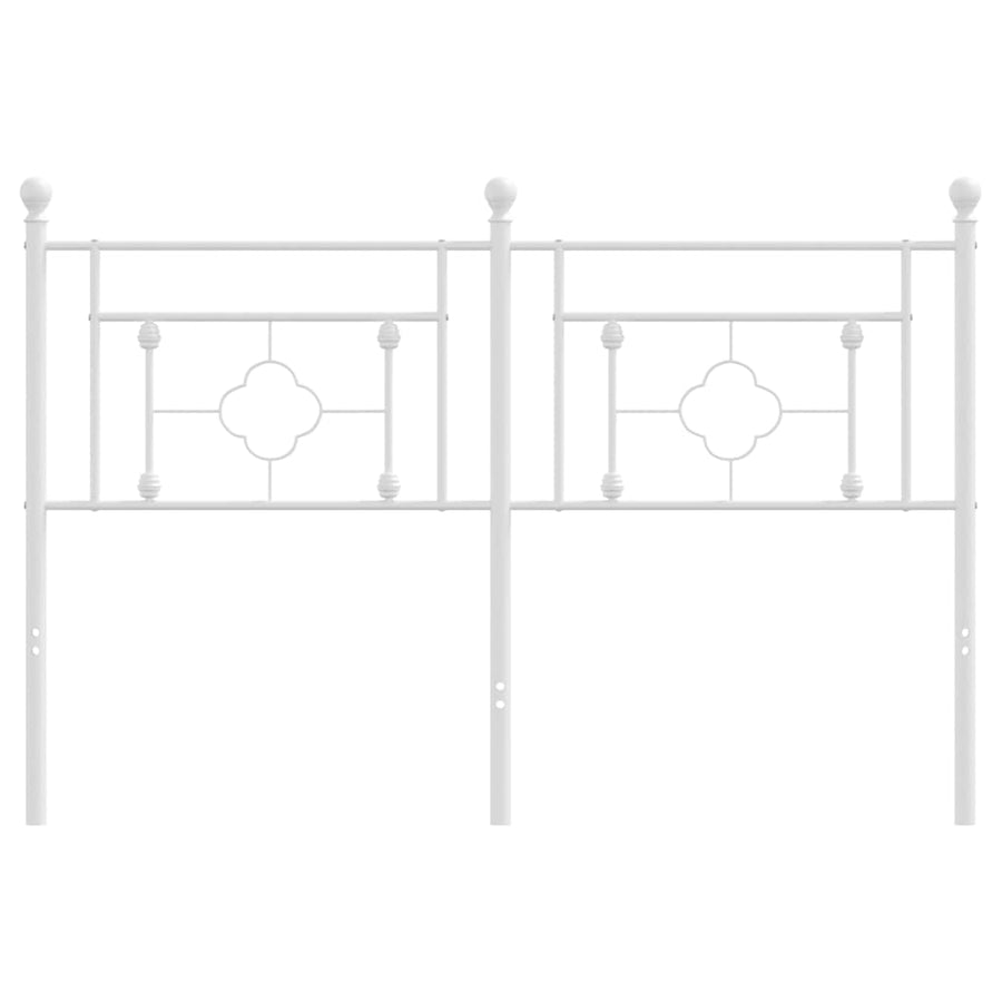 Metal Replace Headboard White 135 cm