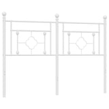 Metal Replace Headboard White 135 cm