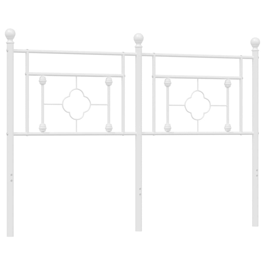 Metal Replace Headboard White 135 cm