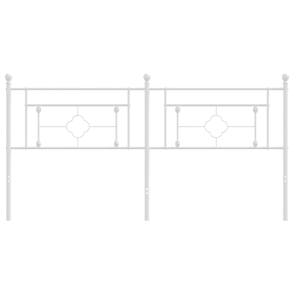 Metal Replace Headboard White 180 cm