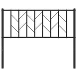 Metal Replace Headboard Black 107 cm