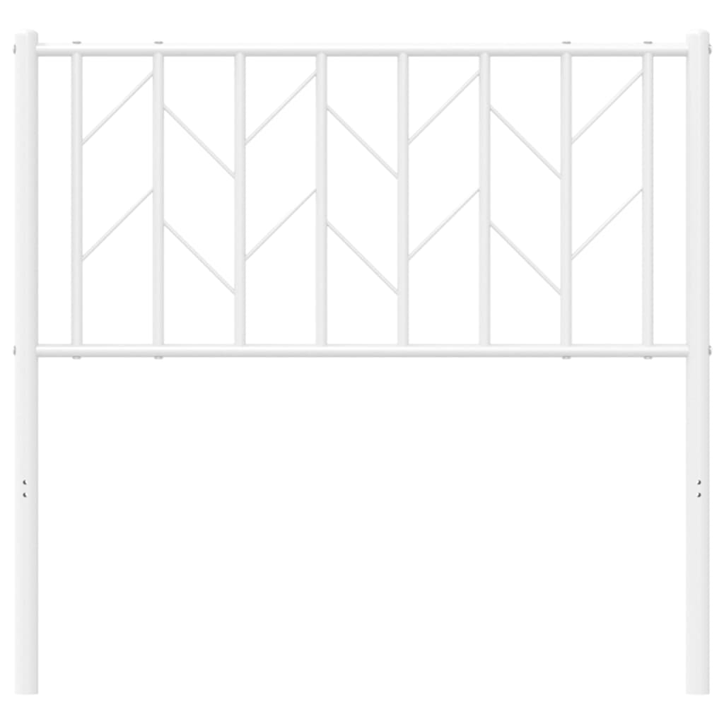 Metal Replace Headboard White 90 cm