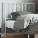 Metal Replace Headboard White 90 cm