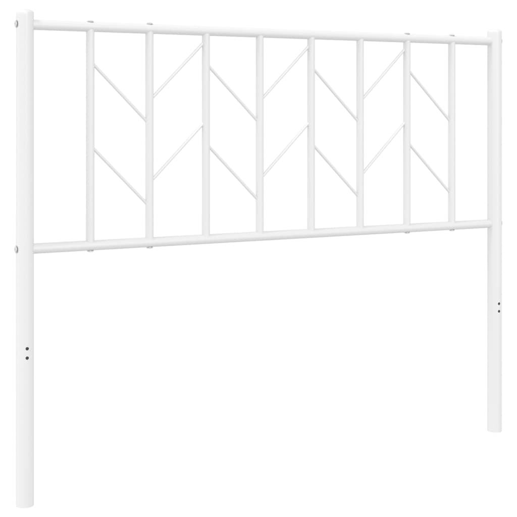 Metal Replace Headboard White 107 cm