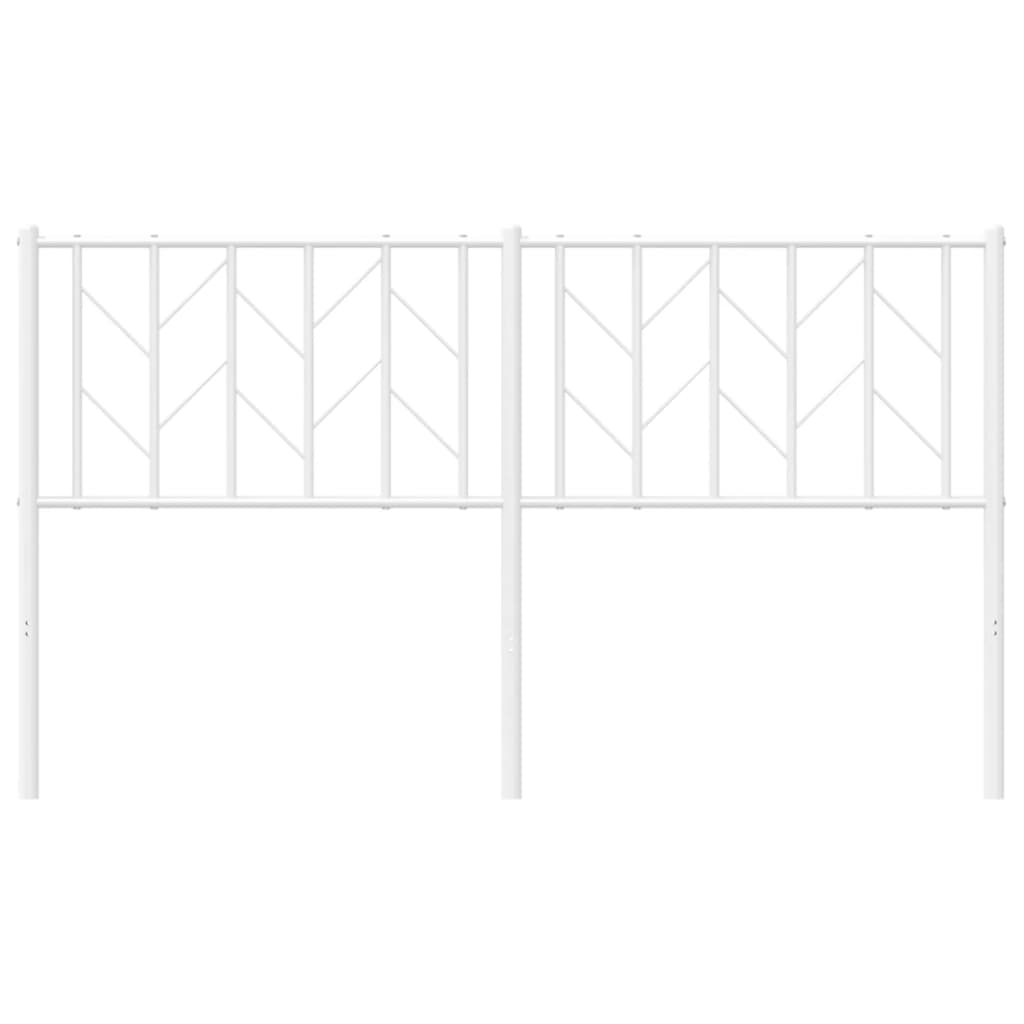 Metal Replace Headboard White 150 cm