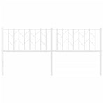 Metal Replace Headboard White 180 cm