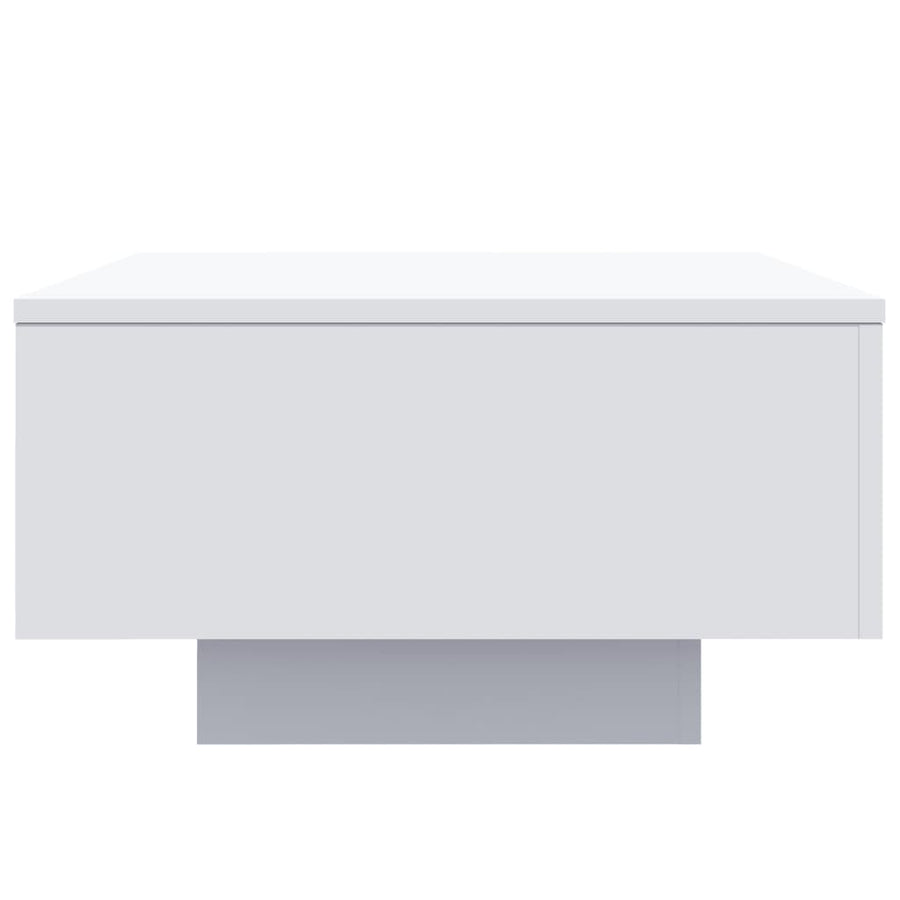 Coffee Table White 55x55x31 cm Engineered Wood