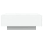 Coffee Table White 80x80x31 cm Engineered Wood