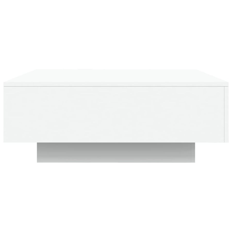 Coffee Table White 80x80x31 cm Engineered Wood