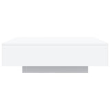 Coffee Table White 100x100x31 cm Engineered Wood