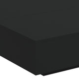 Coffee Table Black 100x100x31 cm Engineered Wood - Low Angle