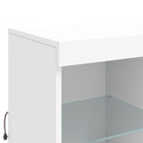 Sideboard with LED Lights White 81x37x100 cm - Extra Image
