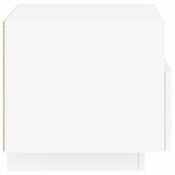 Bedside Cabinets with LED Lights 2 pcs White 40x39x37 cm - Extra Image