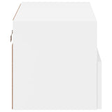 TV Wall Cabinet White 60x30x30 cm Engineered Wood