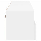 TV Wall Cabinets 2 pcs White 60x30x30 cm Engineered Wood