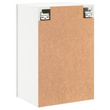 TV Wall Cabinets 2 pcs White 40.5x30x60 cm Engineered Wood - Extra Image