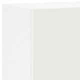 TV Wall Cabinets 2 pcs White 40.5x30x60 cm Engineered Wood