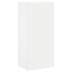 TV Wall Cabinet White 40.5x30x90 cm Engineered Wood