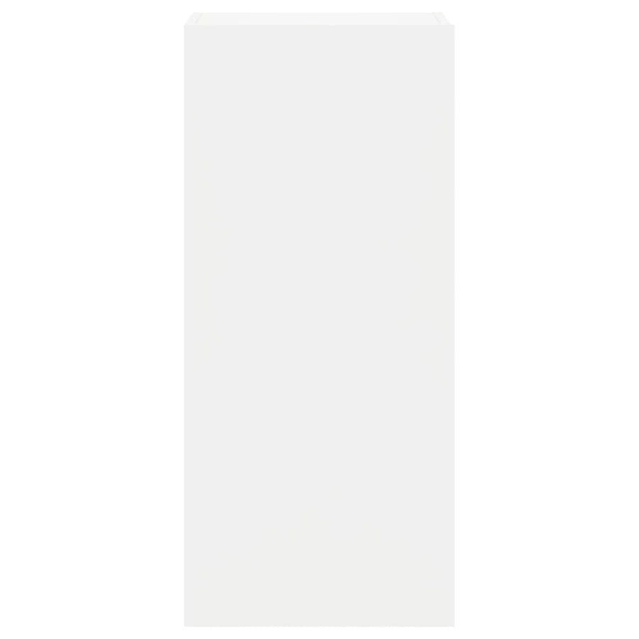 TV Wall Cabinet White 40.5x30x90 cm Engineered Wood