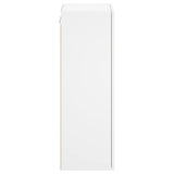 TV Wall Cabinet White 40.5x30x90 cm Engineered Wood