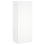 TV Wall Cabinet White 40.5x30x102 cm Engineered Wood