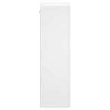 TV Wall Cabinet White 40.5x30x102 cm Engineered Wood