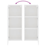 TV Wall Cabinet White 40.5x30x102 cm Engineered Wood - Extra Image