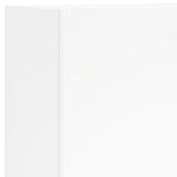 TV Wall Cabinet White 40.5x30x102 cm Engineered Wood