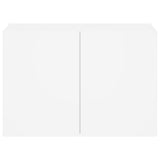 TV Cabinet Wall-mounted White 60x30x41 cm - Rear View