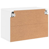 TV Cabinet Wall-mounted White 60x30x41 cm - Low Angle