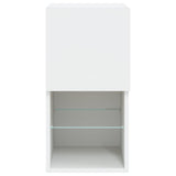 TV Cabinets with LED Lights 2 pcs White 30.5x30x60 cm - Extra Image