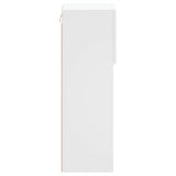 TV Cabinets with LED Lights 2 pcs White 30.5x30x90 cm - Extra Image