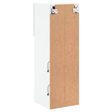 TV Cabinets with LED Lights 2 pcs White 30.5x30x90 cm - Extra Image