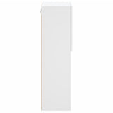 TV Cabinet with LED Lights White 30.5x30x102 cm - Extra Image