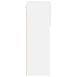 TV Cabinets with LED Lights 2 pcs White 40.5x30x90 cm - Extra Image