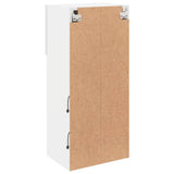 TV Cabinets with LED Lights 2 pcs White 40.5x30x90 cm - Extra Image