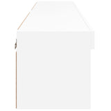 TV Cabinets with LED Lights 2 pcs White 60x30x30 cm - Extra Image