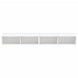 TV Cabinets with LED Lights 2 pcs White 100x30x30 cm