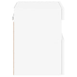 TV Wall Cabinets with LED Lights 2 pcs White 40x30x40 cm - Extra Image