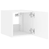 TV Wall Cabinets with LED Lights 2 pcs White 30.5x35x30 cm - Extra Image