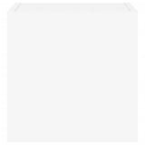 TV Wall Cabinets with LED Lights 2 pcs White 30.5x35x30 cm