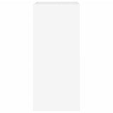 TV Wall Cabinets with LED Lights 2 pcs White 30.5x35x70 cm