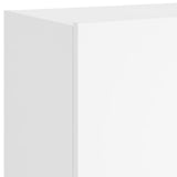 TV Wall Cabinets with LED Lights 2 pcs White 60x35x41 cm