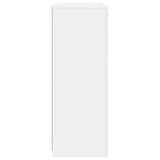 Sideboards with LED Lights 3 pcs White Engineered Wood - Extra Image