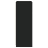 Sideboards with LED Lights 3 pcs Black Engineered Wood - Extra Image