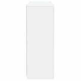 Sideboards with LED Lights 3 pcs White Engineered Wood