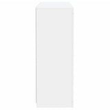 Sideboards with LED Lights 3 pcs White Engineered Wood - Extra Image