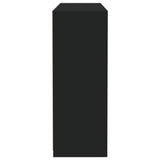 Sideboards with LED Lights 3 pcs Black Engineered Wood - Extra Image