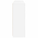 Sideboards with LED Lights 3 pcs White Engineered Wood - Extra Image