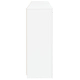 Sideboards with LED Lights 3 pcs White Engineered Wood